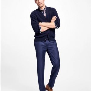Regent Fit Stretch Wool Trousers